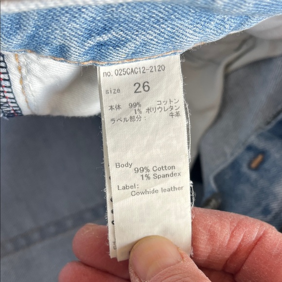 Moussy Vintage Skinny Light Blue Jeans Sz 26 - Picture 9 of 16